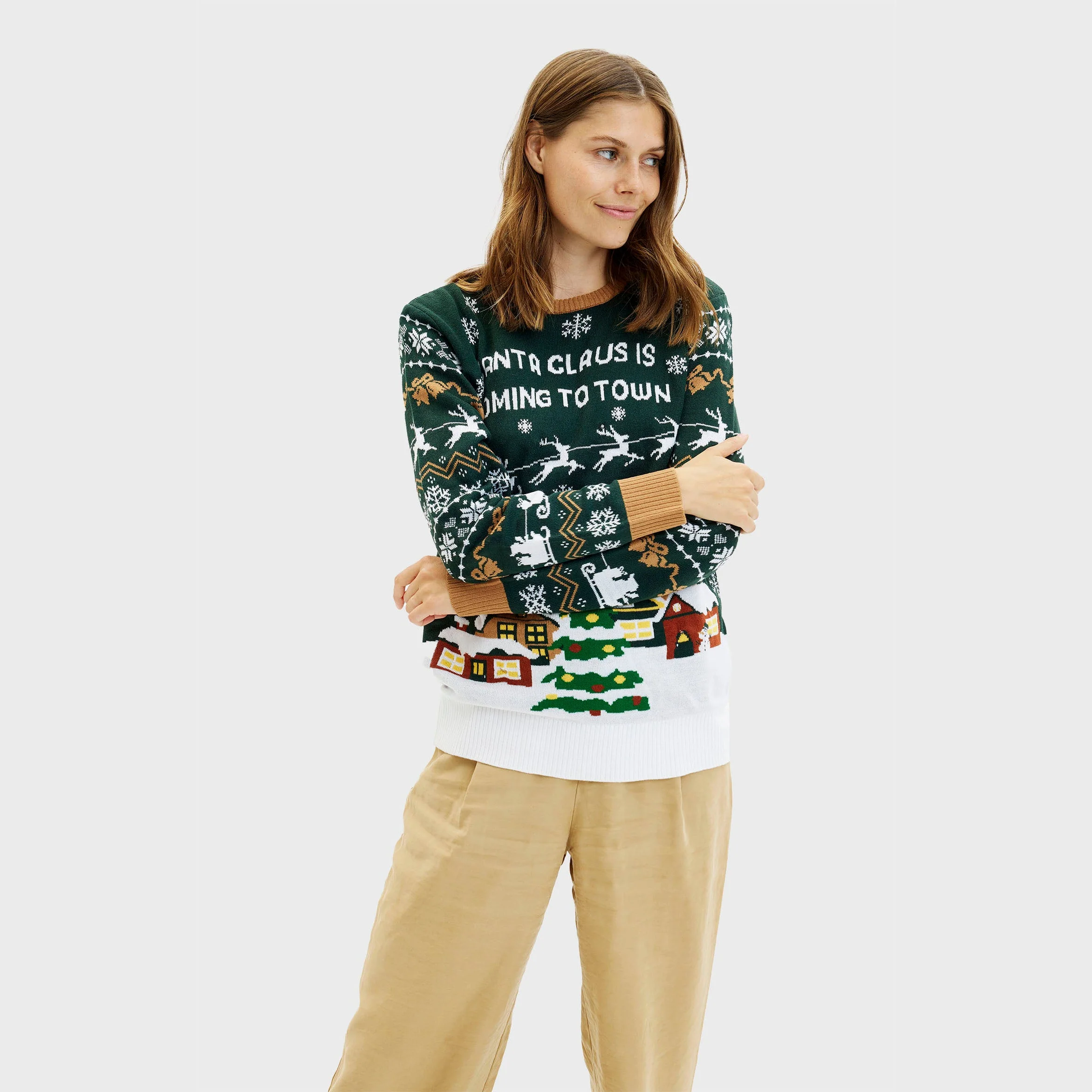 Santa Claus Is Coming To Town LED - Damen - Image 4