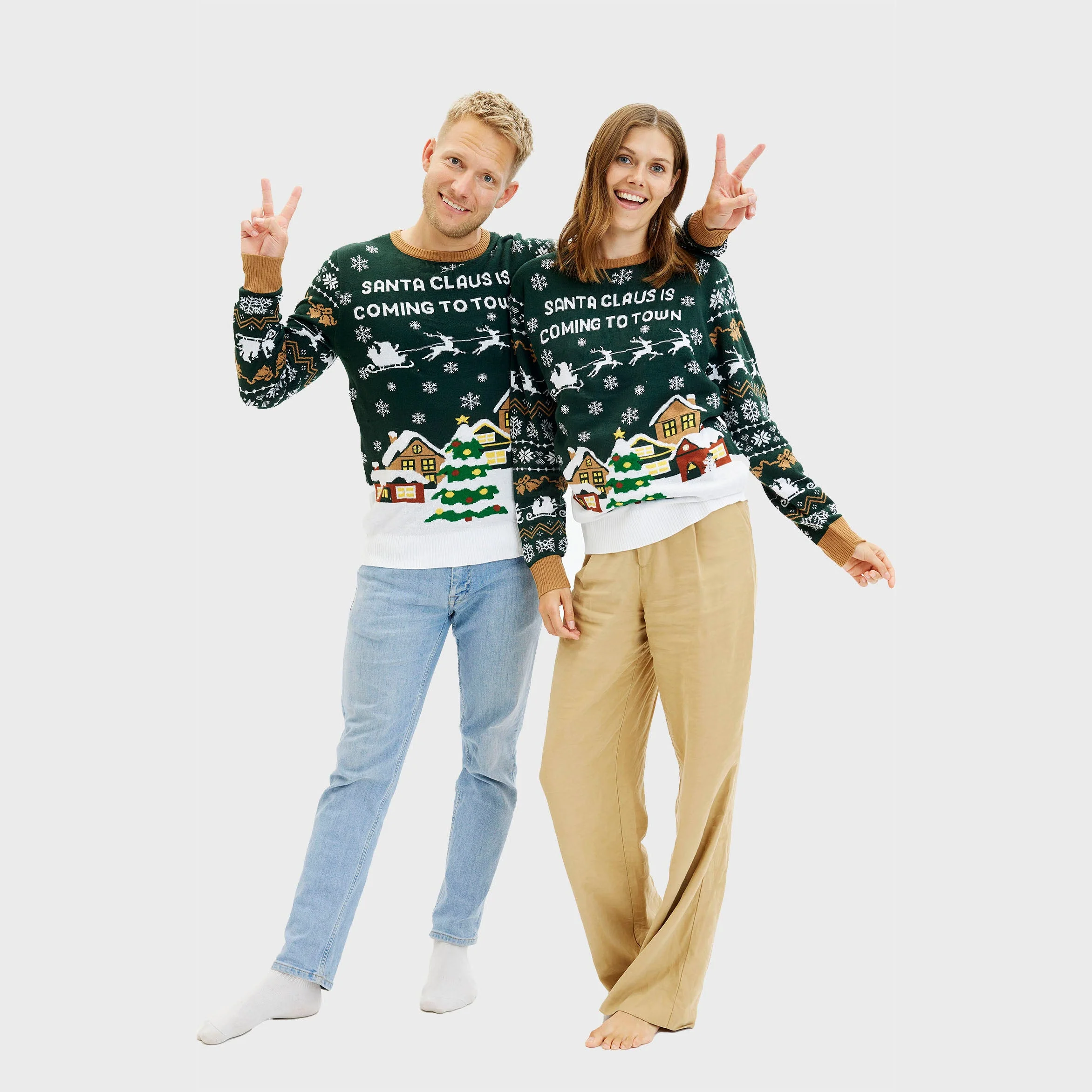 Santa Claus Is Coming To Town LED - Damen - Image 7