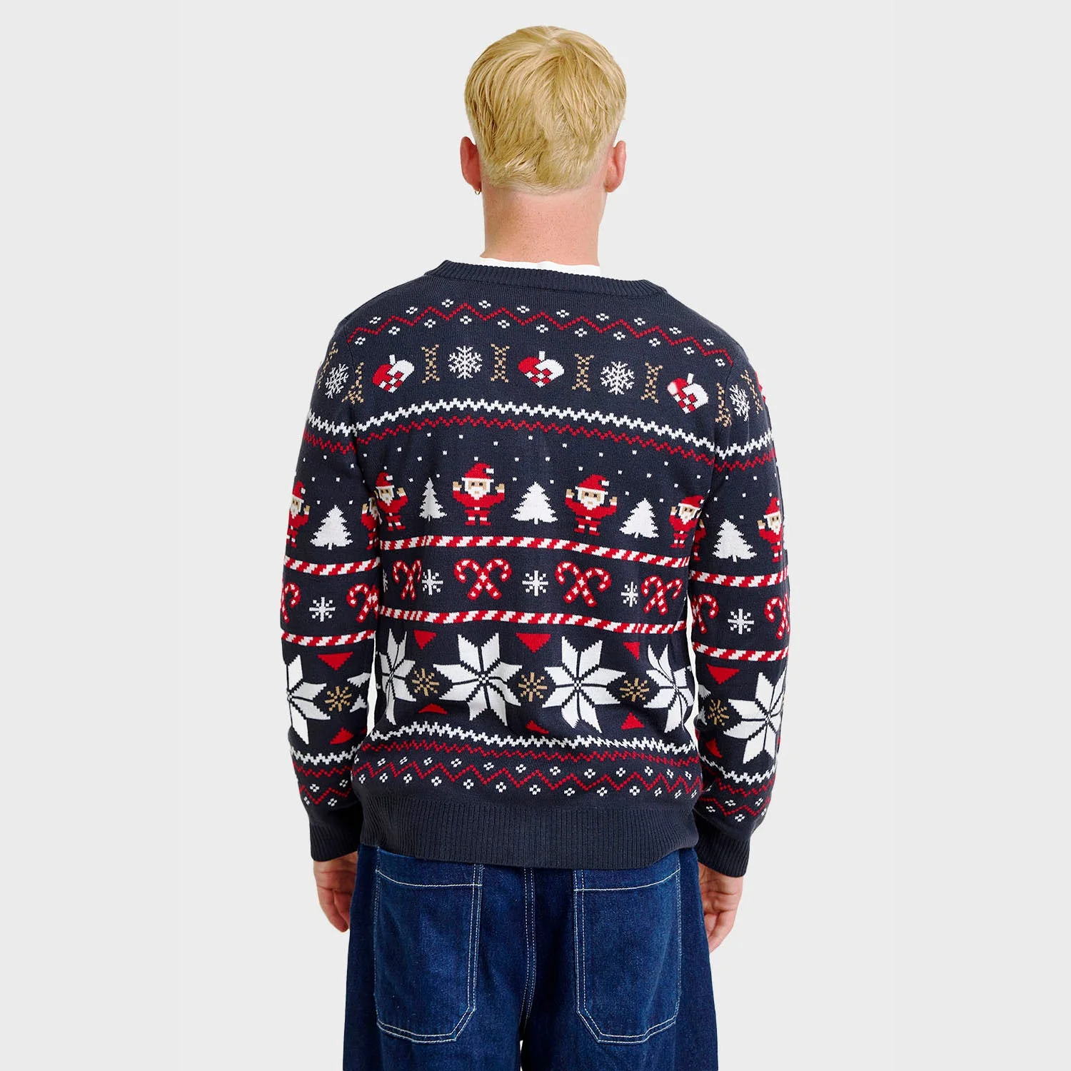 Santas Weihnachtsstrickjacke - Herren - Image 6